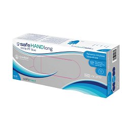 Obrázek pro produkt Nitrilové rukavice safeHAND long
