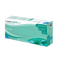 Obrázek pro produkt Nitrilové rukavice safeHAND ALOE